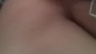 BBW MILF plays with new toy