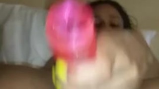 Dildo Squirt and moan
