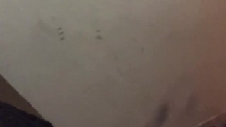 PISSING & JERKING OFF in the Block of Flats