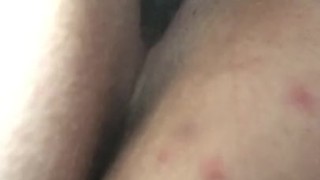 Cumming with dildo