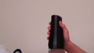 Fun with fleshlight home alone