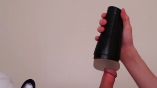 Fun with fleshlight home alone