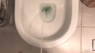 Long pissing at my friends house