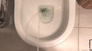Long pissing at my friends house