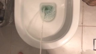 Long pissing at my friends house