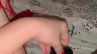 masturbating while people are home