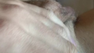 Playing with myself and precumming