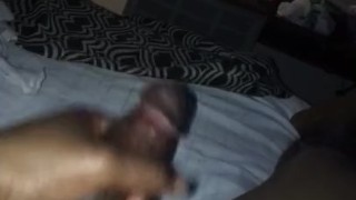 Papi beating his dick
