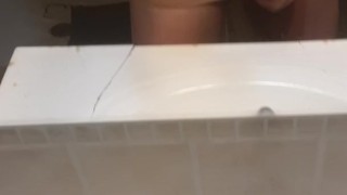 Playing with my cock 2