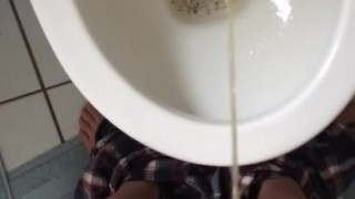Teen cock pissing