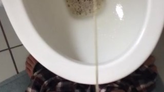 Teen cock pissing