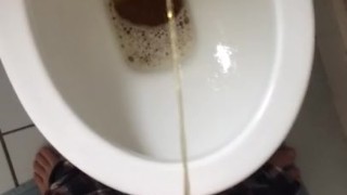 Teen cock pissing