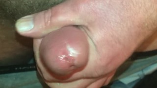 Quick jack off with cum