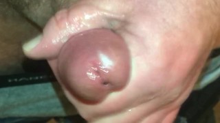 Quick jack off with cum