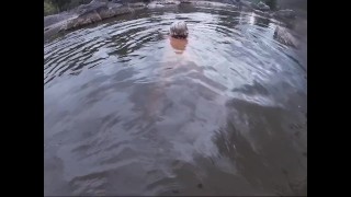 Amateur Wife Nude Beach Swimming