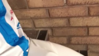 getting HORNY in Compression Shorts - My JOCK BULGE