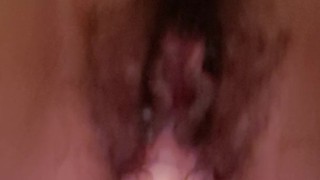 Masturbation close up