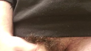 Playing with my thick dick