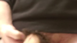 Playing with my thick dick