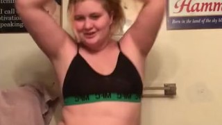 Sexy strip dance