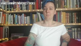 March 23 Tasks
