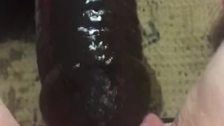 monster 12inch dildo squirt