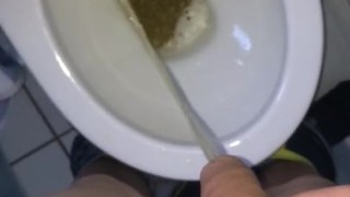 Scottish teen cock pissing