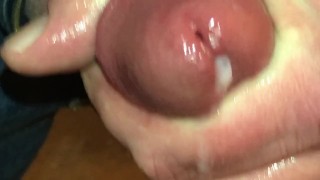 Quick jack off and cum