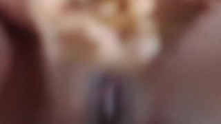 Fat Juicy Pussy Squirts with toy