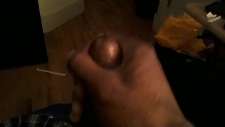 Jerking off with cumshot