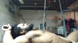Leg lifts. Hard asf...