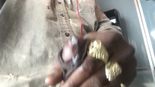 BigDaddyDon Cum in coach bathroom