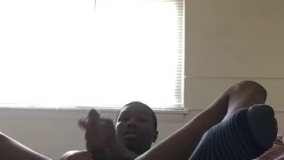 STROKING AND FINGERING MYSELF W/ CUMSHOT!!!