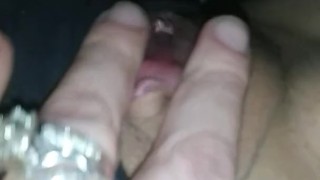 Pretty pussy gets wet wet