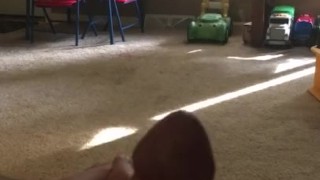 Blowing a huge load on myself