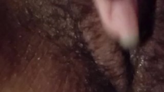 Fingering my pussy and rubbing my clit til I cum