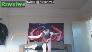 Naked Hula Hooping in Sunlight LIVE SHOW