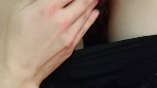 cum from a friend's fingers
