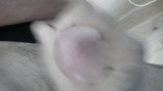 CLOSE UP WANK WITH CUMSHOT- WATCH HOW ALL MY HOT SPERM COMES OUT MY JAPS