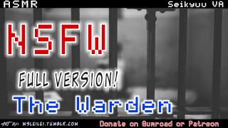 NSFW Rough Anime Yandere ASMR - The Warden Inspects You FULL