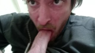 Self cock suck