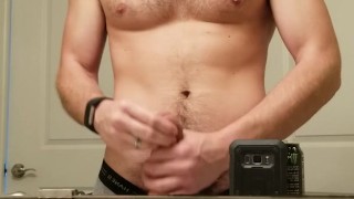 Morning stretch, jelqing