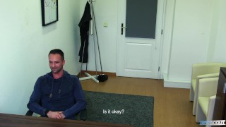  DIRTY SCOUT 178 - Straight Guy Visits Agent For A Job But Instead Ends Up Get Boned