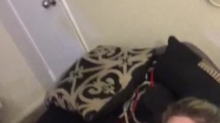Screams while getting fucked hard