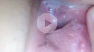 horny lesbian teen and her wet creamy pussy