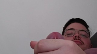 Playing with my cock