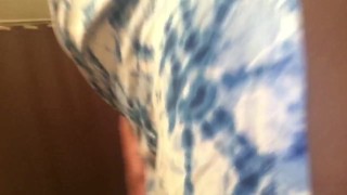 Sneak peaks Ass and Pussy