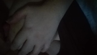 Sucking my left nipple. (Headphone audio)
