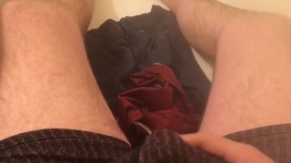 Master pisses on Normas clothes while shes at school