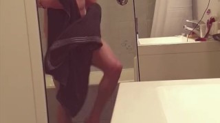 Shower after work